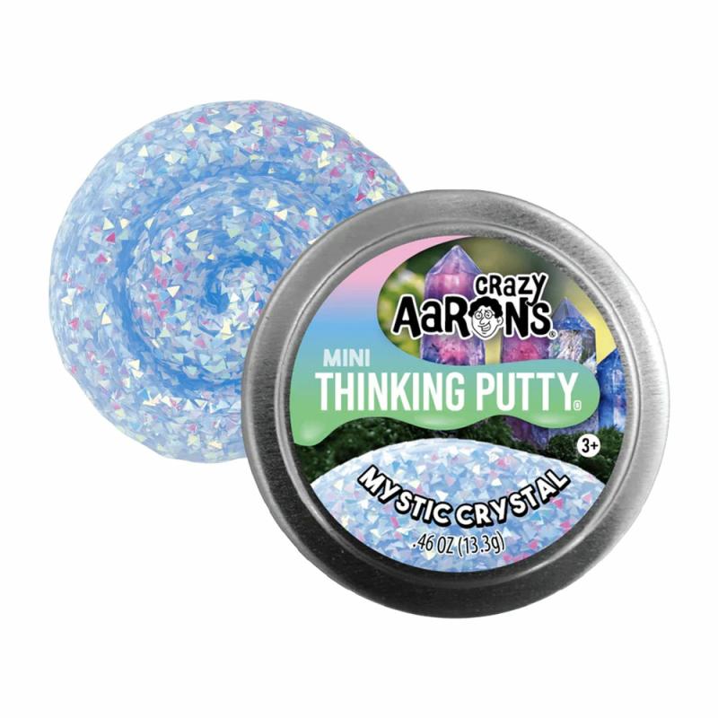 Small Mini Tin Mystic Crystal Crazy Aaron Putty  |  Trinkets & Treasures Cubby Trinkets & Treasures