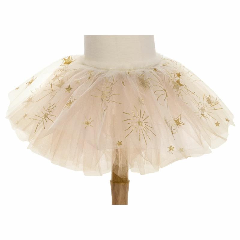 Sparkle Star Tutu White And Gold Size 4-6  |  Dress Up & Role Play Dress Up & Role Play Dress Up & Role Play