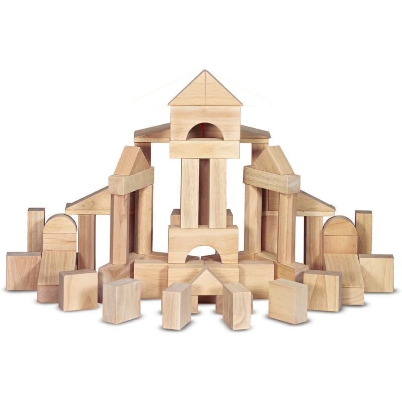 Standard Unit Wooden Blocks  |  Preschool Builders Building & Construction Preschool Builders