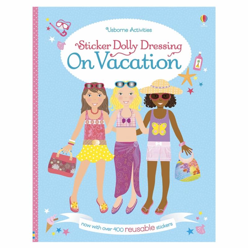 Sticker Dolly Dressing On Vacation  |  Stickers & Magnets Cubby Stickers & Magnets