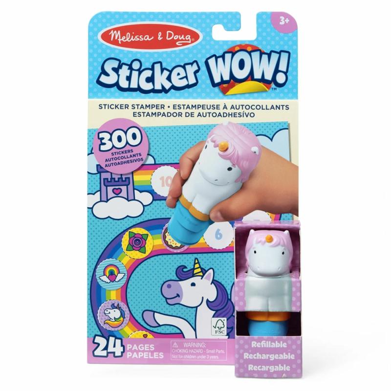 Sticker Wow Unicorn  |  Skill Building School Skill Building