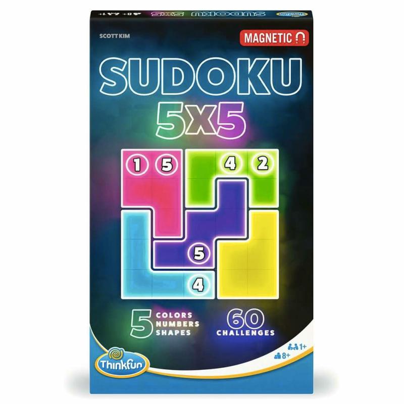 Sudoko 5X5 Magnetic Travel Puzzle  |  Logic Games Games Logic Games