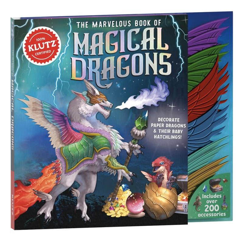 The Marvelous Book Of Magical Dragons  |  Paper Crafts Arts & Crafts Paper Crafts