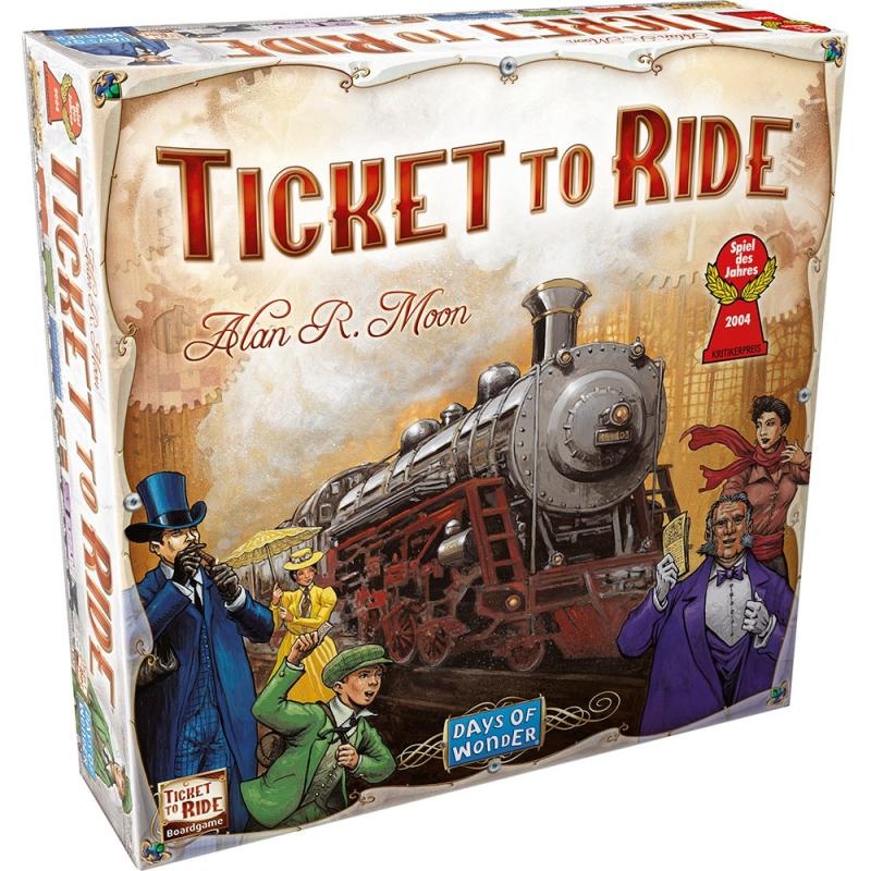 Ticket To Ride Board Game  |  Party Games Board Games Board Games