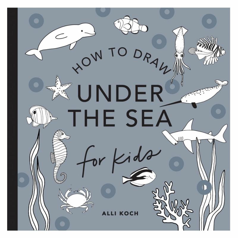 Under The Sea: How To Draw Books With Dolphins, Mermaids, And Ocean Animals  |  Art Supplies Art Supplies Art Supplies