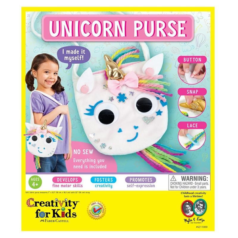 Unicorn Purse Kit  |  Handicrafts Arts & Crafts Handicrafts