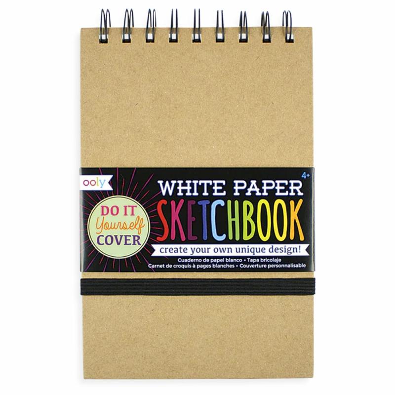 White Paper Sketchbook Small  |  Art Supplies Art Supplies Art Supplies