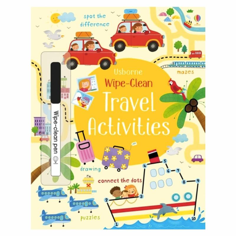 Wipe Clean Travel Activities  |  Skill Building School Skill Building