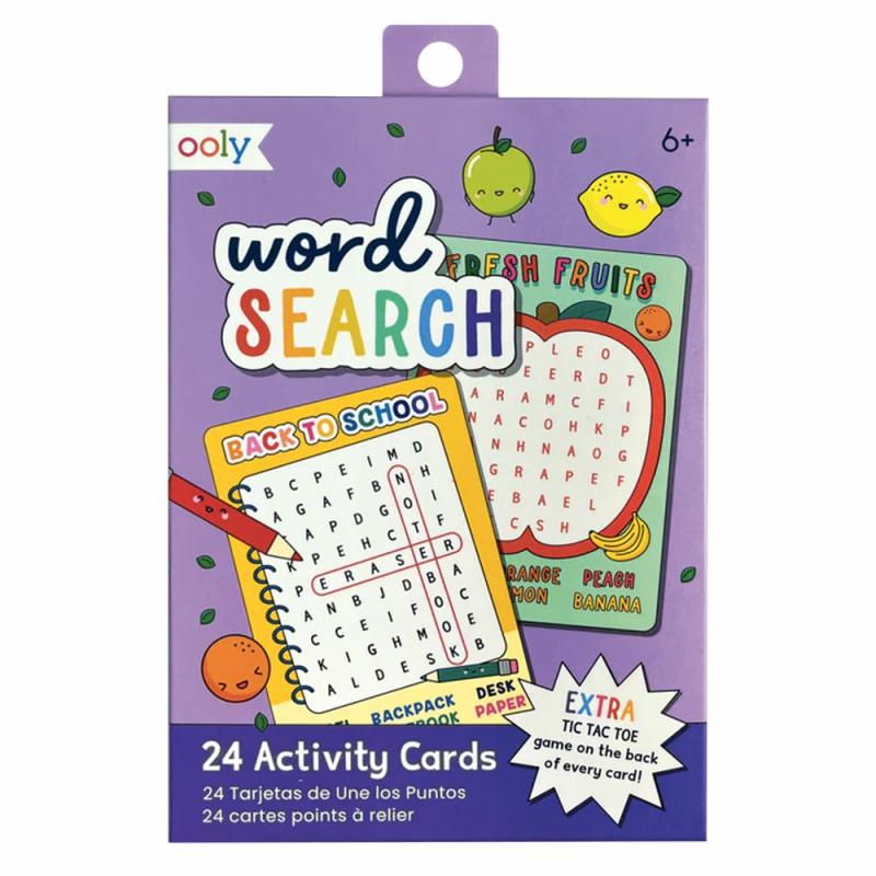 Word Search Activity Cards  |  Skill Building School Skill Building