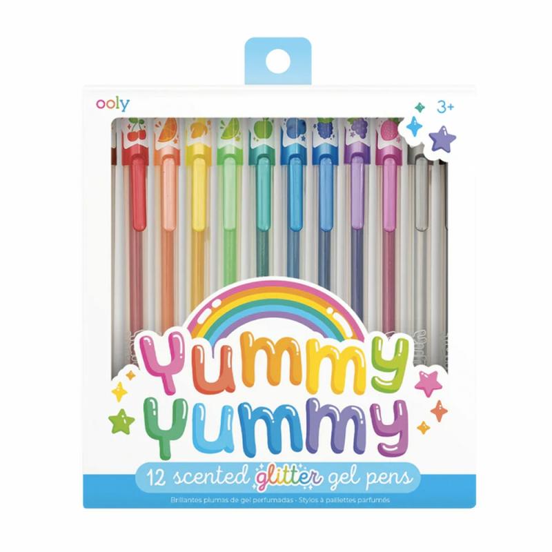 Yummy Yummy Scented Glitter Gel Pens  |  Art Supplies Art Supplies Art Supplies