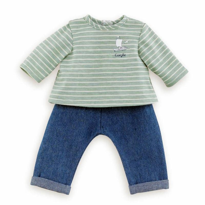 Pants And Striped Shirt 12 In  |  Dolls & Accessories Dolls & Playsets Dolls & Accessories