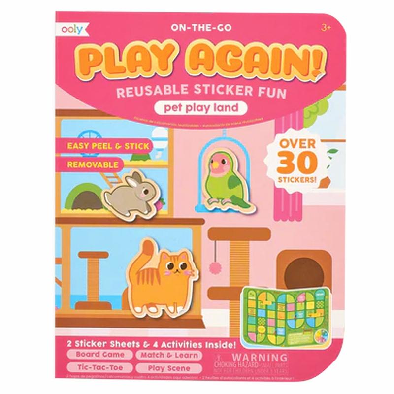 Play Again! Pet Play Land  |  Stickers & Magnets Cubby Stickers & Magnets