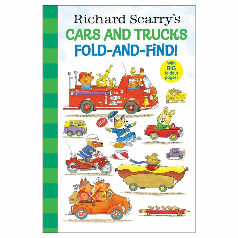 Richard Scarry’s Cars And Trucks Fold-And-Find!  |  Board Books Board Books Board Books