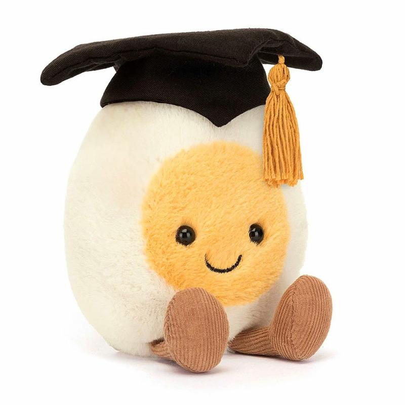 Amuseables Boiled Egg Graduation  |  Stuffed Animals Plush & Soft Toys Stuffed Animals