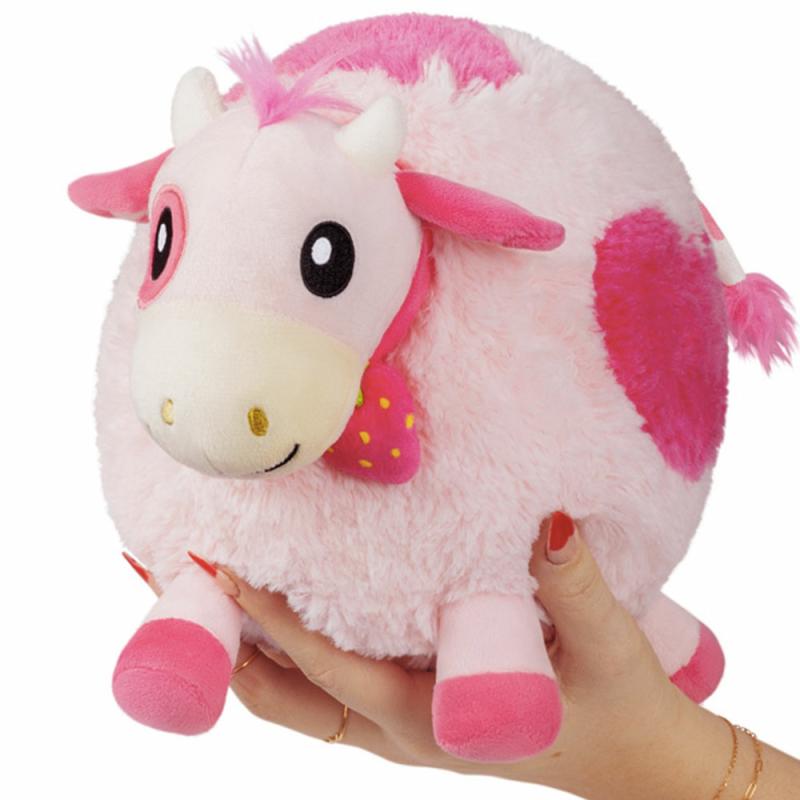 Strawberry Cow 7 In  |  Stuffed Animals Plush & Soft Toys Stuffed Animals