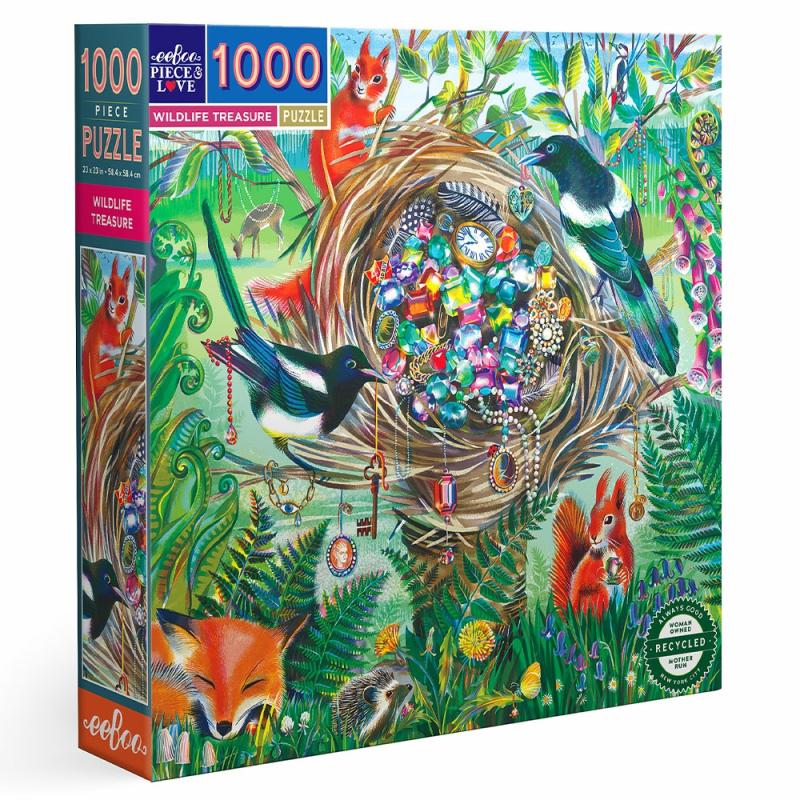 1000 Pc Puzzle Wildlife Treasure  |  1000+ Pc Puzzles 1000+ Pc Puzzles 1000+ Pc Puzzles